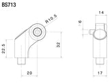 Rizoma Mirror Adapter