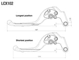 Rizoma Adjustable Plus Clutch Lever Bronze/Black for Honda CB650F 2018/CB650R 19-20/CB650R ABS 19-21