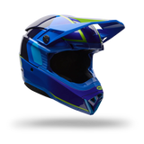 Bell Moto-10 GP Vector Frequency Blue Helmet