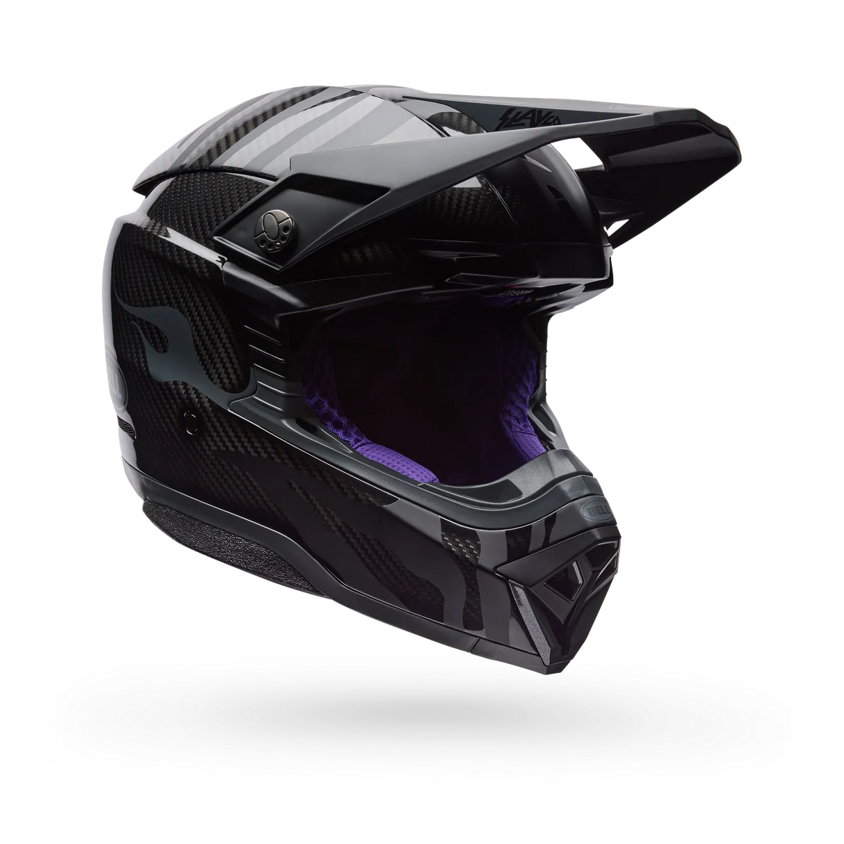 Bell Moto-10 Spherical SlayCo Amber Special Edition Black Helmet
