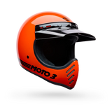 Bell Moto-3 Classic Orange Helmet