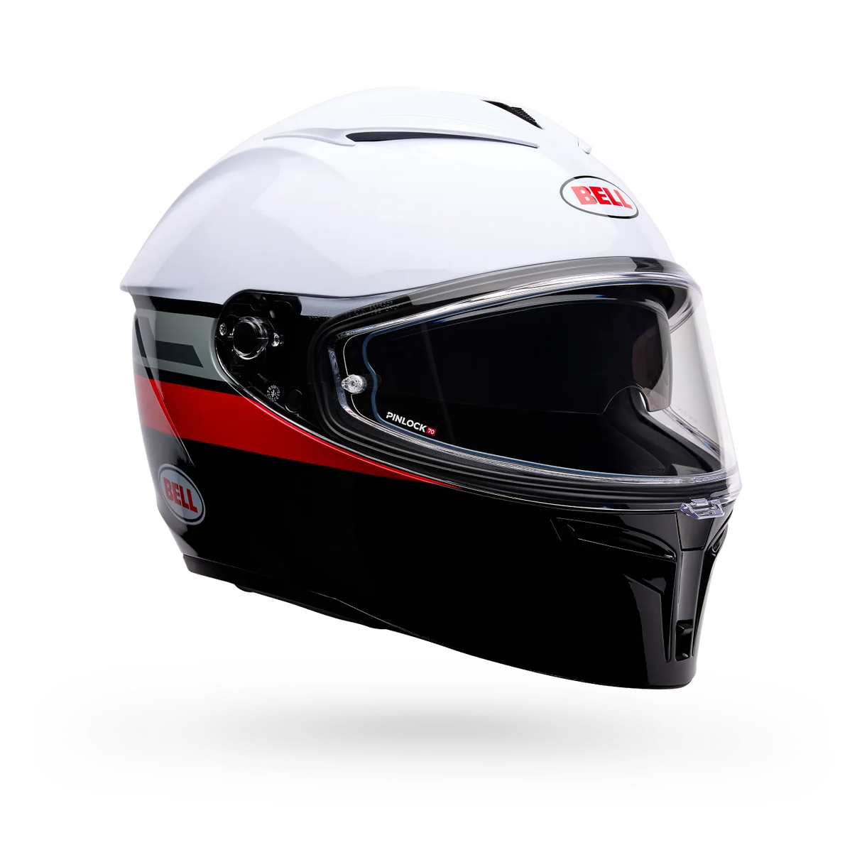 Bell Lithium Motion Gloss White/Red Helmet