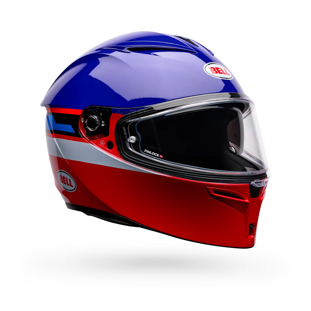 Bell Lithium Motion Gloss Blue/Red Helmet