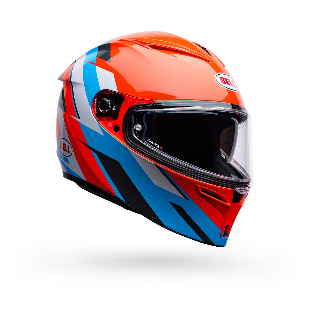 Bell Lithium Nova Gloss Orange/Blue Helmet