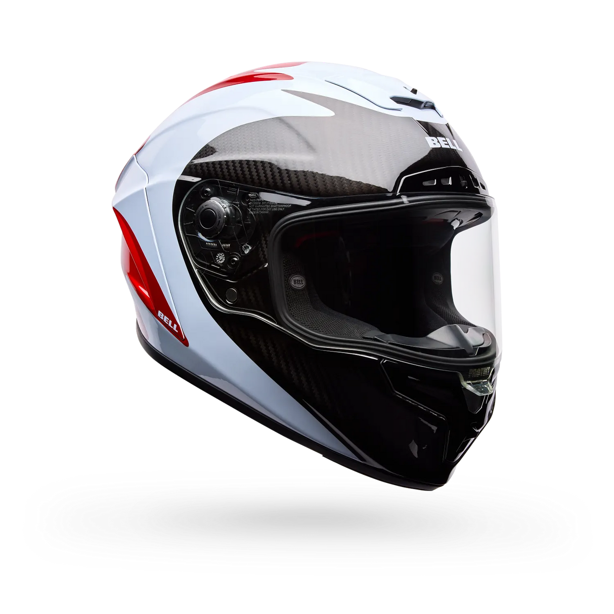 Bell Race Star DLX Flex Fluid Gloss Red/White Helmet