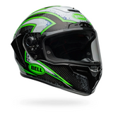 Bell Race Star DLX Flex Xenon Gloss Black/Kryptonite Helmet