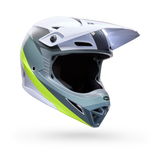Bell MX-10 Mips Aviator Matte White/Green Helmet