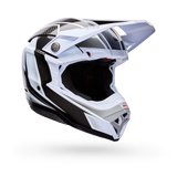 Bell Moto-10 Spherical Grid Gloss White/Black/Grey Helmet