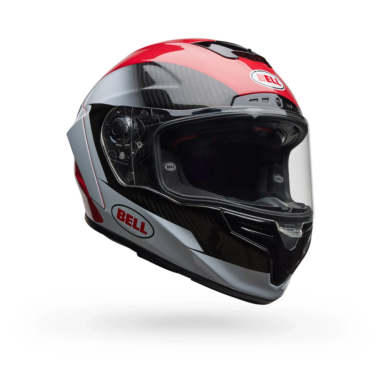 Bell Race Star DLX Flex Corsa Gloss Red/White Helmet