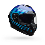 Bell Race Star DLX Flex Dash Gloss Blue/Black Helmet