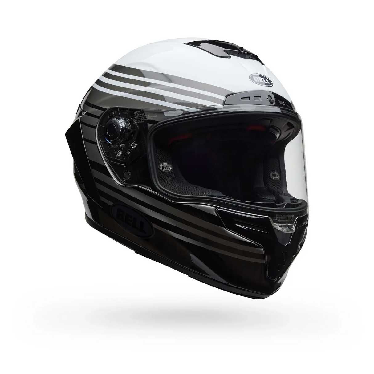 Bell Race Star DLX Flex Dash Gloss White/Black Helmet