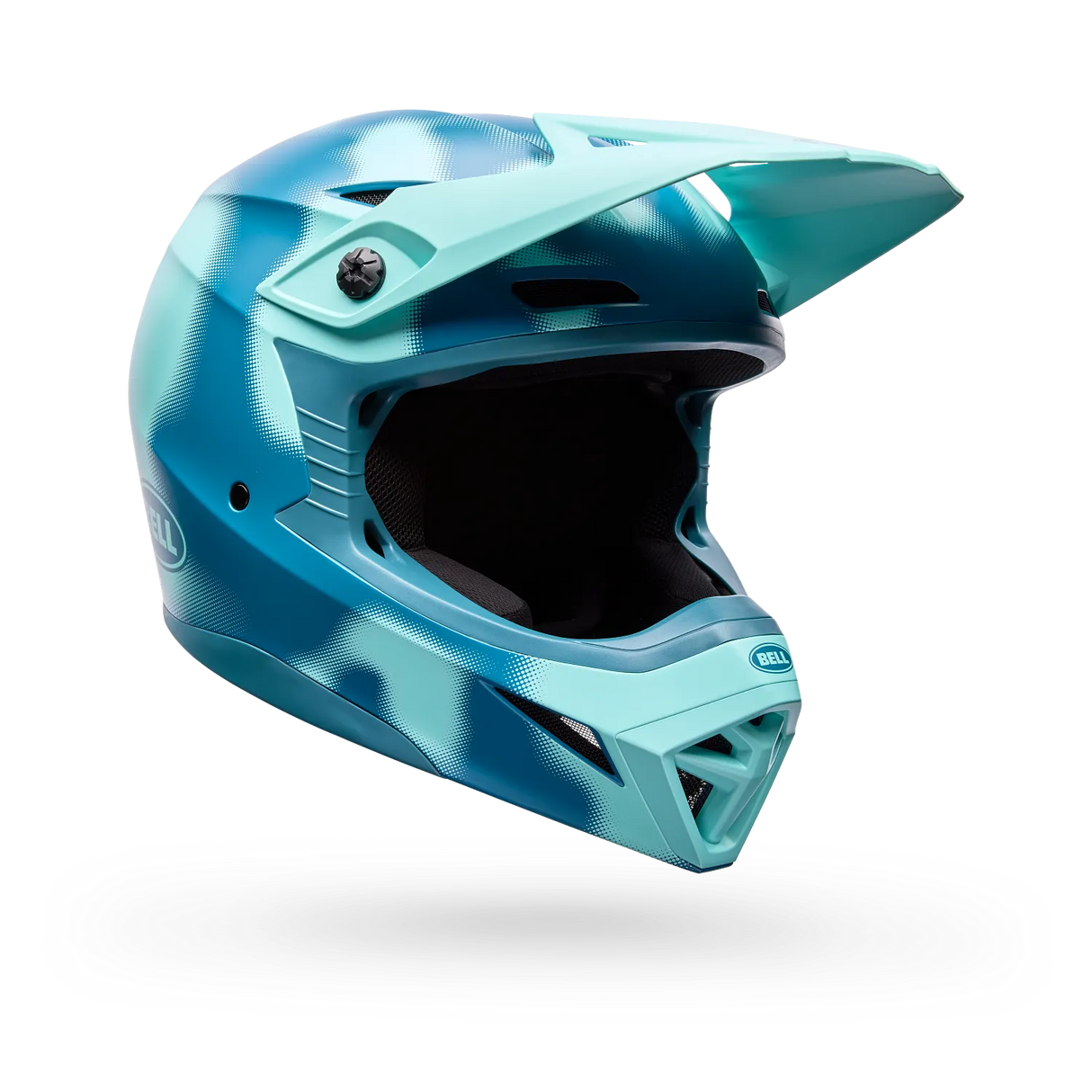 Bell MX-10 Mips Camo Matte Blue Camo Youth Helmet