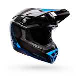 Bell Moto-10 Spherical Strike Gloss Blue Helmet
