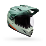 Bell MX-9 Adventure Mips Trail Matte Green/Orange Helmet