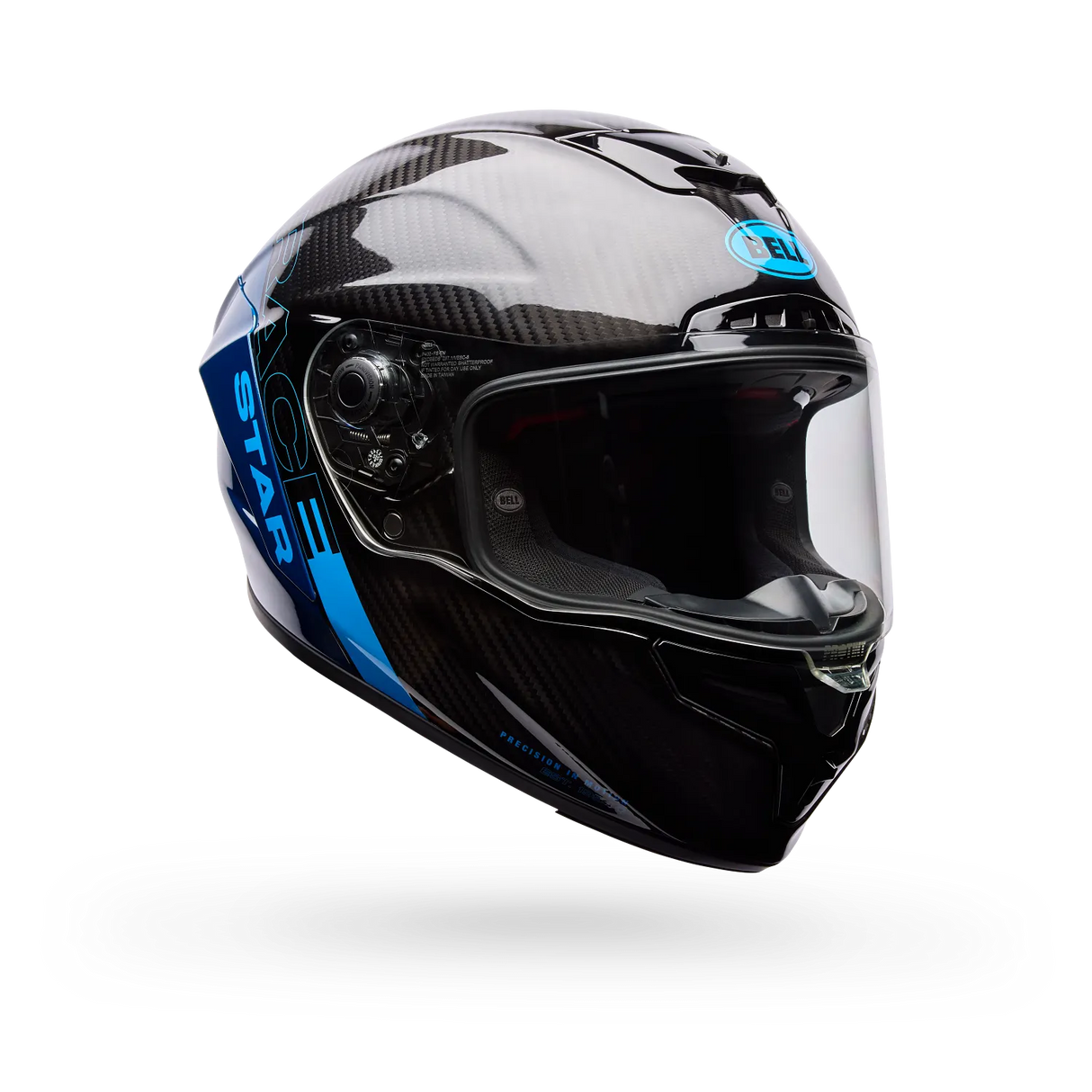 Bell Race Star DLX Flex Strike Gloss Blue Helmet