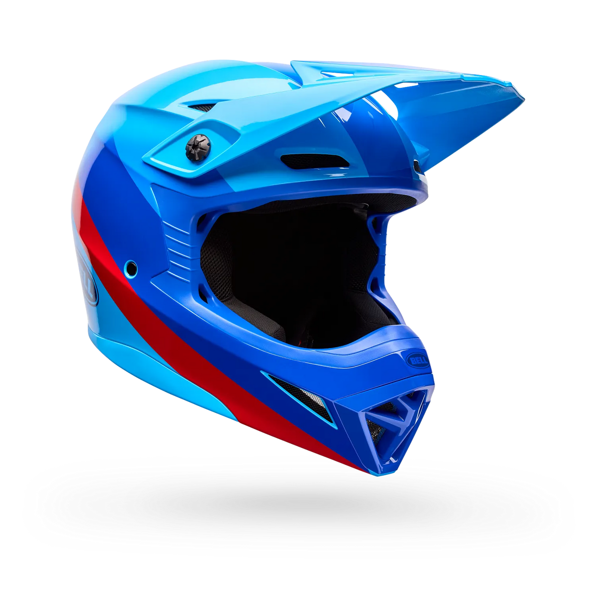 Bell MX-10 Mips Aviator Matte Blue/Red Helmet