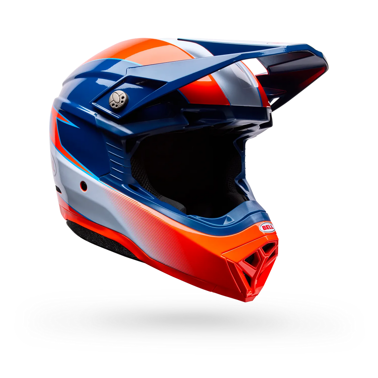 Bell Moto-10 Mips Falcon Gloss Orange/Blue Helmet