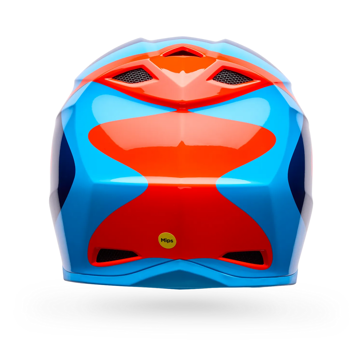 Bell MX-10 Mips Wave Gloss Orange/Blue Youth Helmet