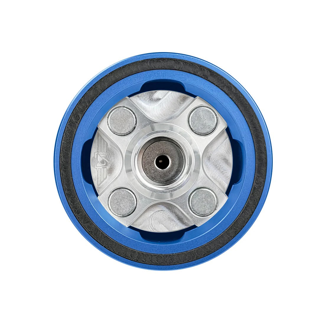 Figurati Designs FIG-FDP01-OILFIL-B Magnetic Reusable Oil Filter Blue for Harley-Davidson Milwaukee Eight 17-Up/Twin Cam 99-17/Evolution 84-99/Sportster 84-21