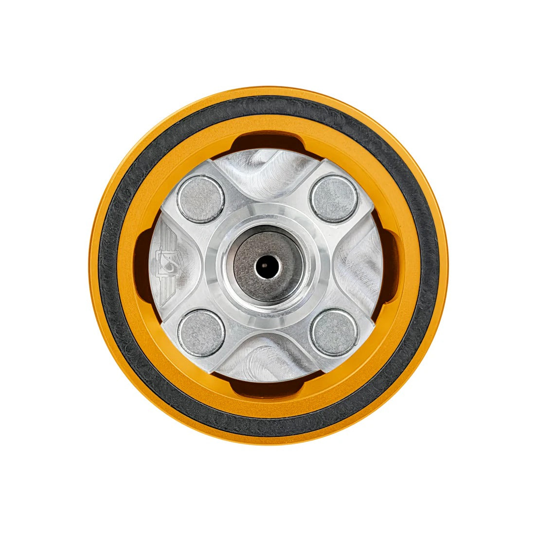 Figurati Designs FIG-FDP01-OILFIL-G Magnetic Reusable Oil Filter Gold for Harley-Davidson Milwaukee Eight 17-Up/Twin Cam 99-17/Evolution 84-99/Sportster 84-21