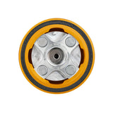 Figurati Designs FIG-FDP01-OILFIL-G Magnetic Reusable Oil Filter Gold for Harley-Davidson Milwaukee Eight 17-Up/Twin Cam 99-17/Evolution 84-99/Sportster 84-21