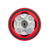 Figurati Designs FIG-FDP01-OILFIL-R Magnetic Reusable Oil Filter Red for Harley-Davidson Milwaukee Eight 17-Up/Twin Cam 99-17/Evolution 84-99/Sportster 84-21