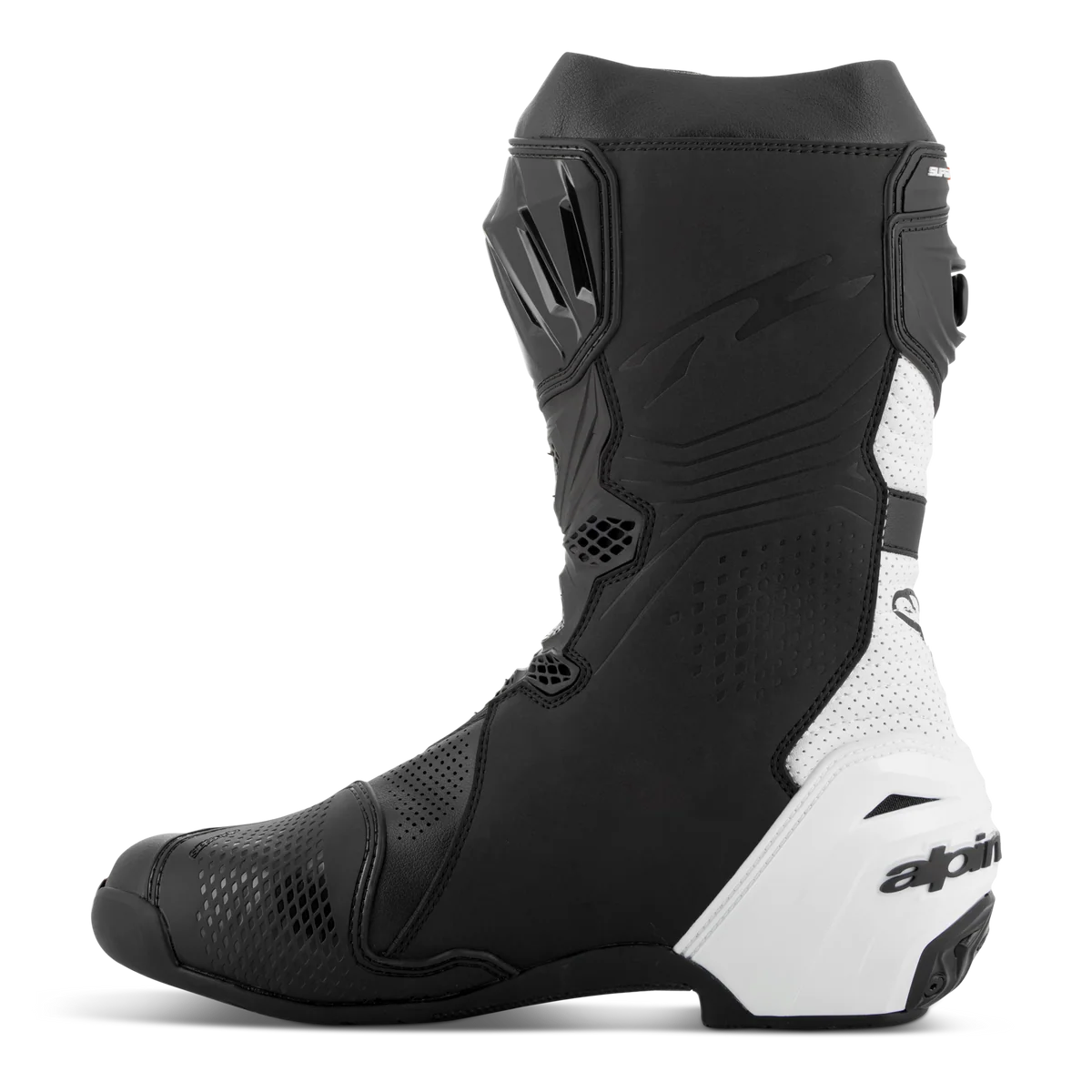 Alpinestars Supertech R V2 Vented Black/White Boots