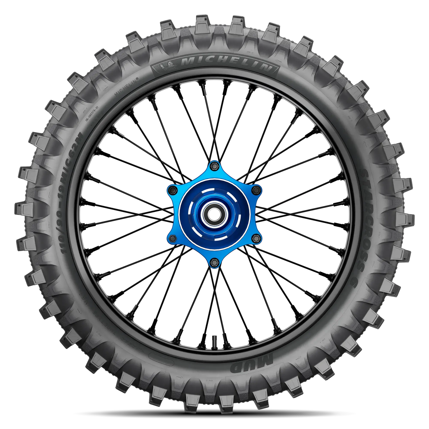 Michelin Starcross 6 Mud Rear Tyre 100/90-19 57M Tube Type