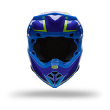 Bell Moto-10 GP Vector Frequency Blue Helmet