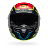 Bell Race Star DLX Flex Xenon Gloss Blue/Retina Helmet