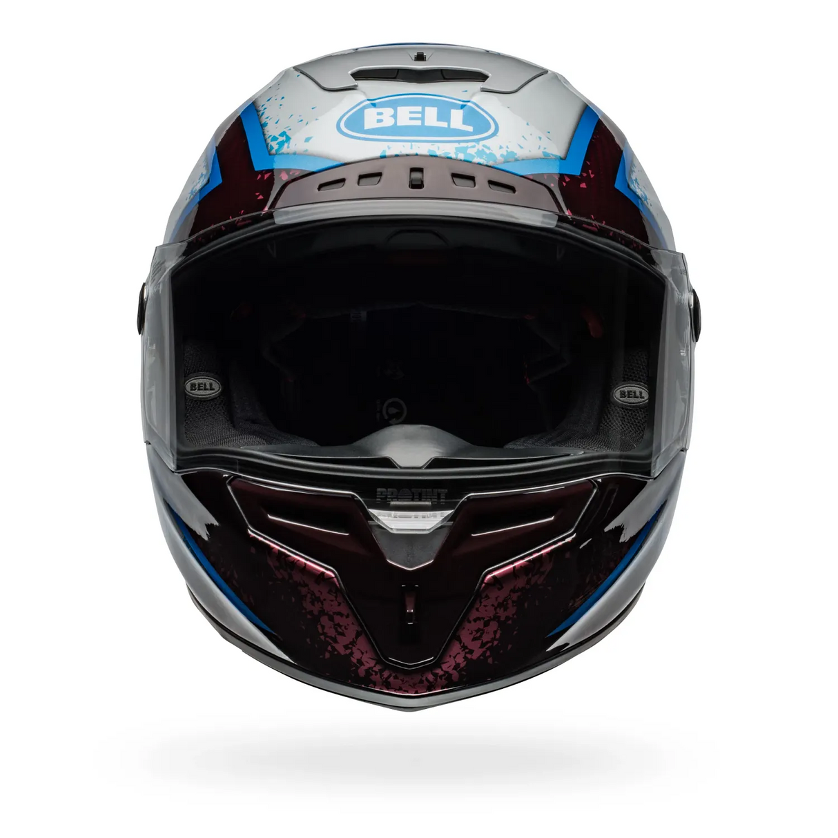 Bell Race Star DLX Flex Xenon Gloss Red/Silver Helmet