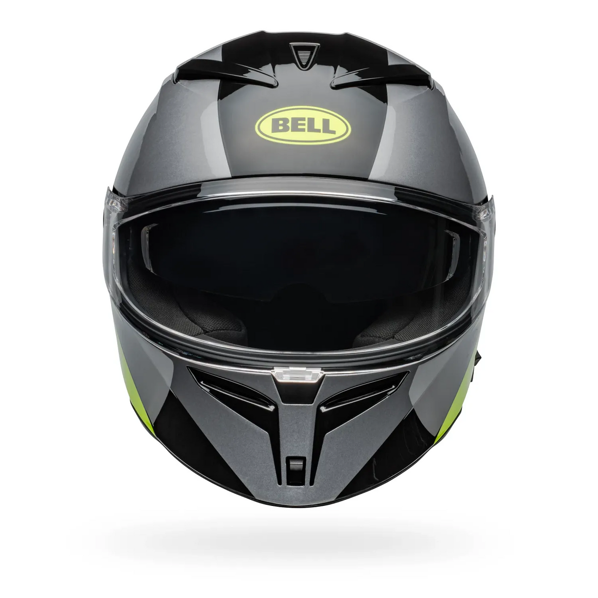 Bell Lithium Shear Gloss Metallic Grey/Retina Helmet