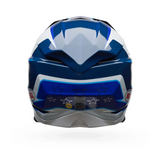 Bell Moto-10 Spherical Tomac 25 Replica Gloss Blue/White Helmet