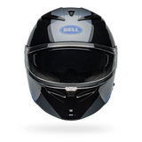 Bell Lithium Shear Gloss Grey/Blue Helmet