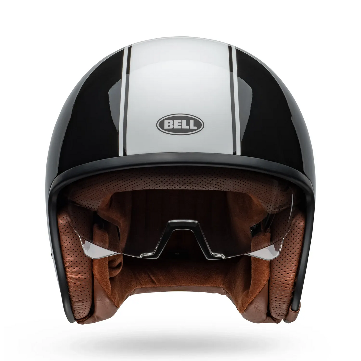 Bell TX-501 Rally Gloss Black/White Helmet