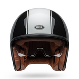 Bell TX-501 Rally Gloss Black/White Helmet
