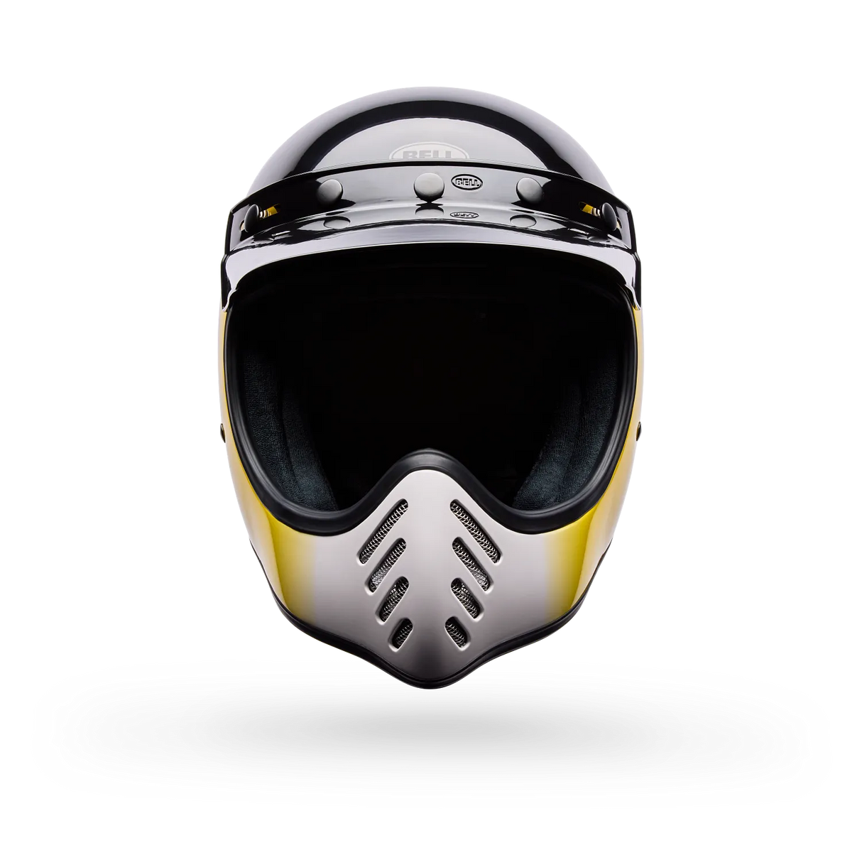 Bell Moto-3 Flint Gloss Yellow/Black Helmet