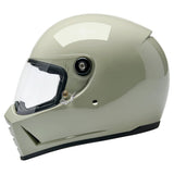 Biltwell Lane Splitter Gloss Chalk Helmet