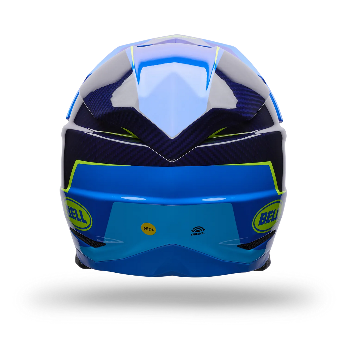 Bell Moto-10 GP Vector Frequency Blue Helmet
