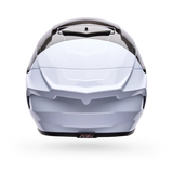 Bell Race Star DLX Flex Strike Gloss Silver/White Helmet