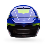Bell Race Star DLX Flex Grid Gloss Blue/Yellow Helmet