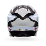 Bell Moto-10 Spherical Grid Gloss White/Black/Grey Helmet