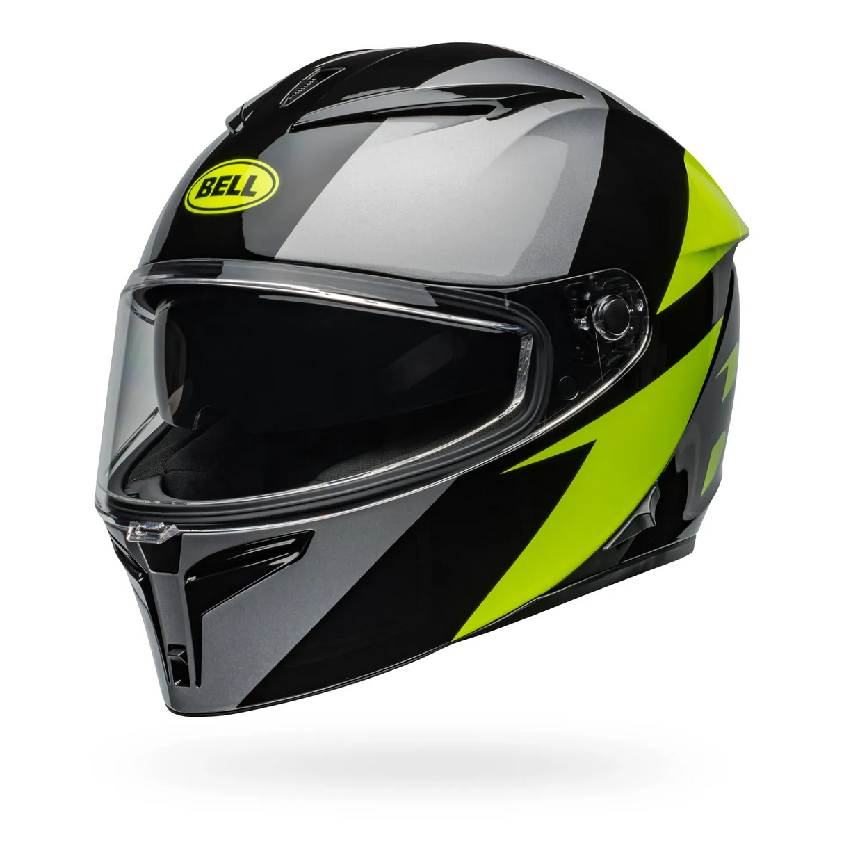 Bell Lithium Shear Gloss Metallic Grey/Retina Helmet