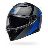 Bell Lithium Shear Gloss Grey/Blue Helmet