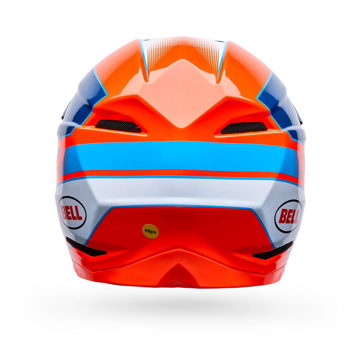 Bell Moto-10 Mips Falcon Gloss Orange/Blue Helmet
