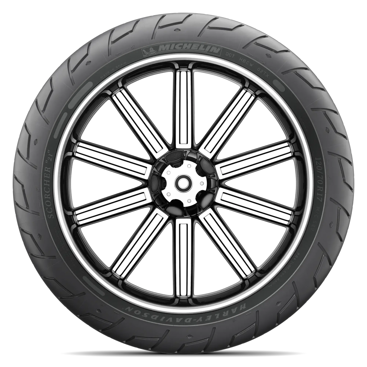 Michelin Scorcher 21 Front Tyre 120/70 R-17 M/C 58V Tubeless