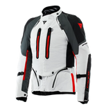 Dainese Super Adventure Absoluteshell Glacier Grey/Iron Gate/Red Textile Jacket