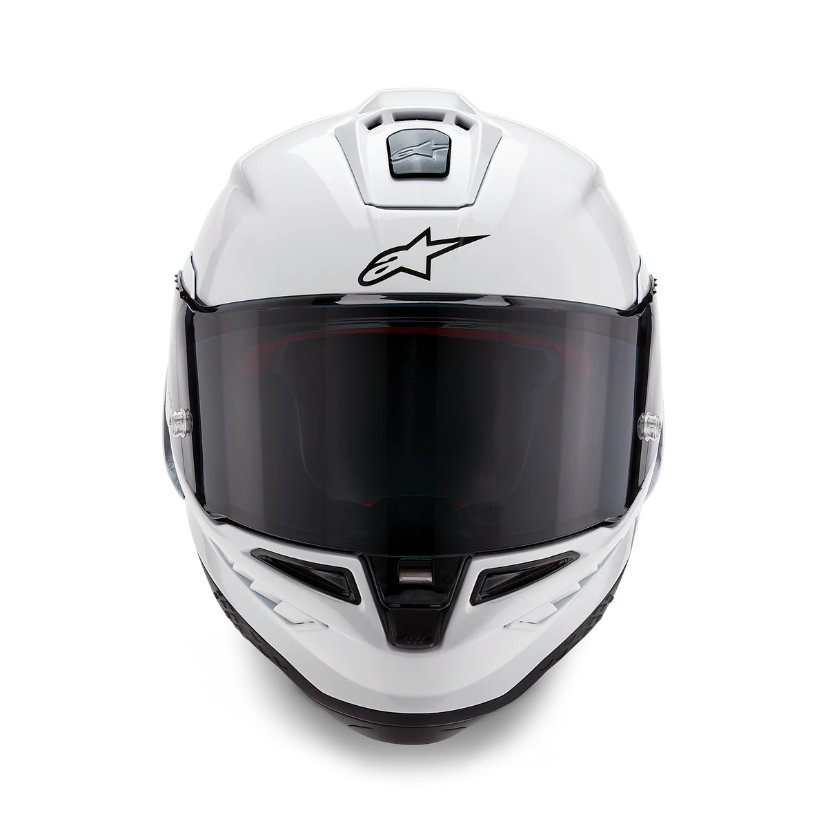 Alpinestars Supertech R10 Solid Gloss White/Matte Black Helmet
