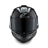 Alpinestars Supertech R10 Solid Matte/Gloss Black Carbon Helmet