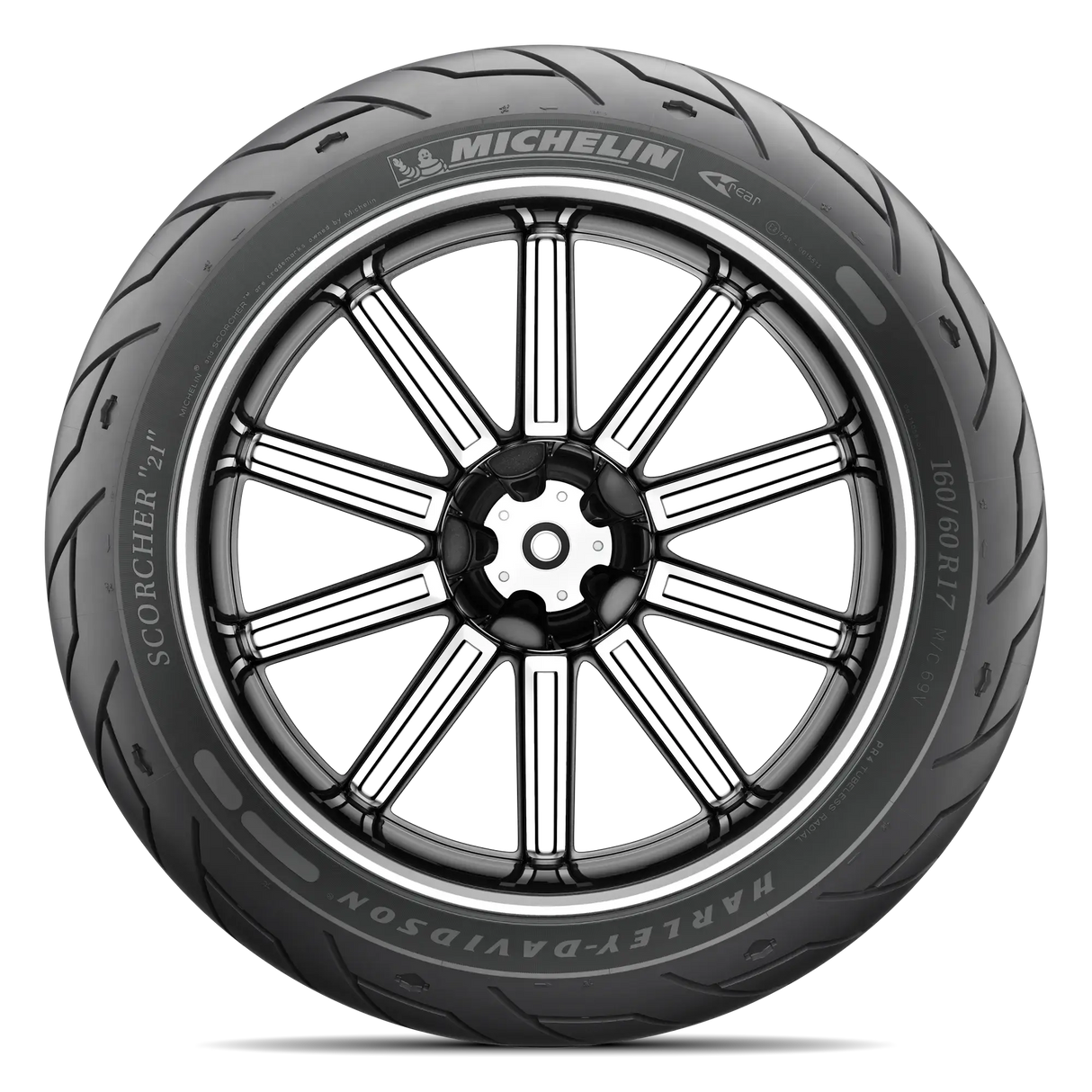Michelin Scorcher 21 Rear Tyre 160/60 R-17 M/C 69V Tubeless